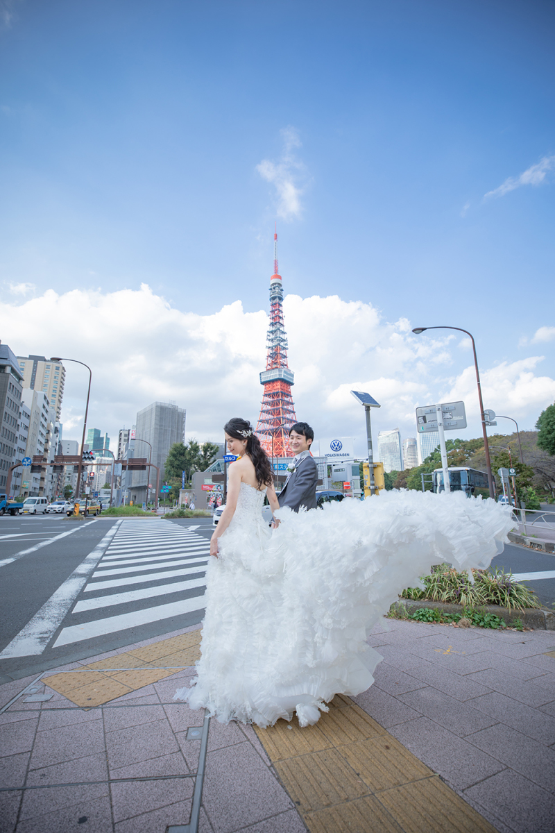 夜景撮影のイメージが強い東京タワーですが