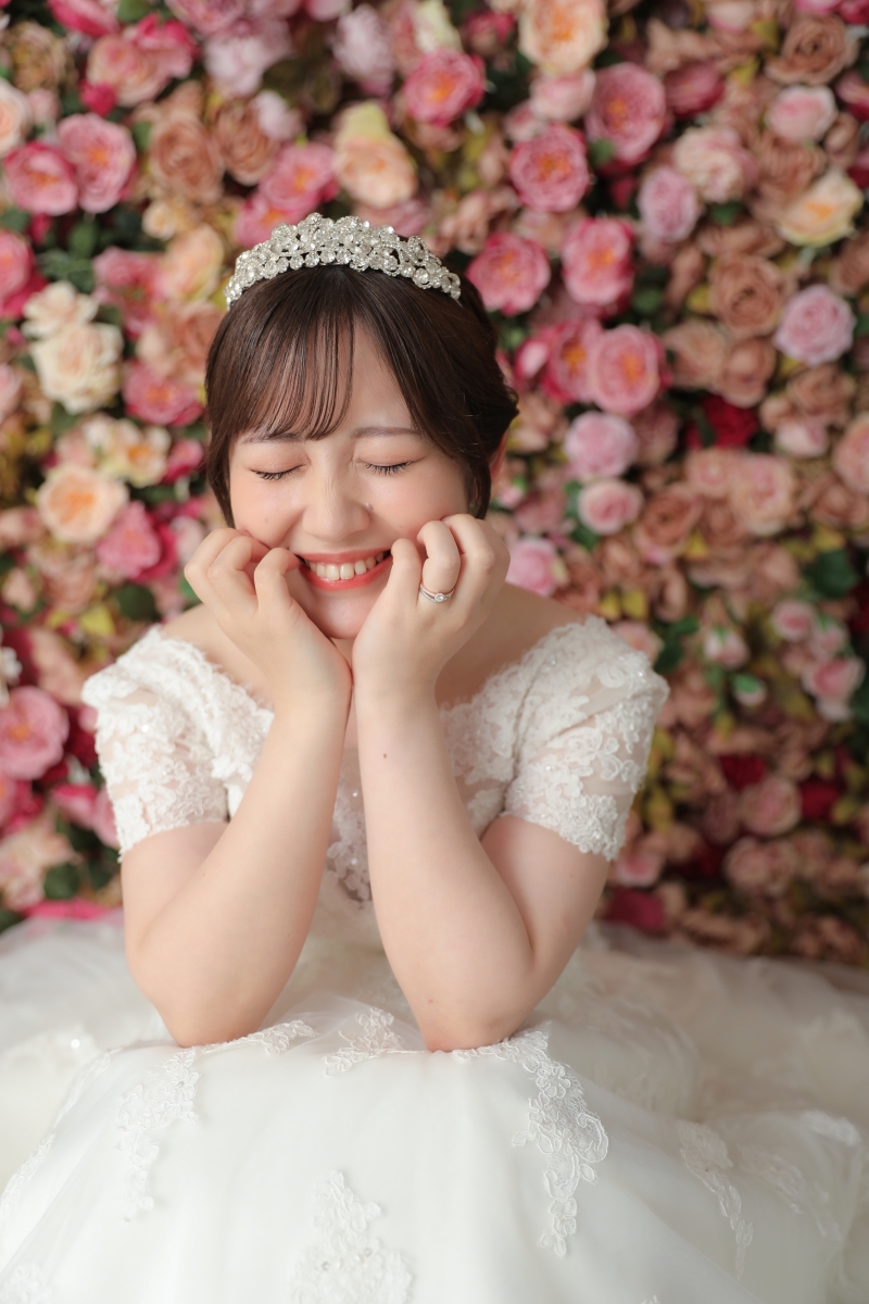 新婦さんのソロショット
