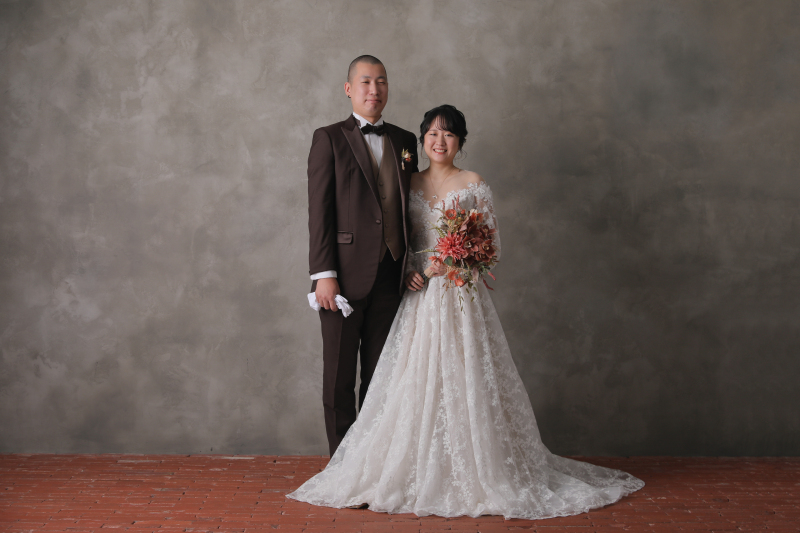 フォーマルな立ち姿