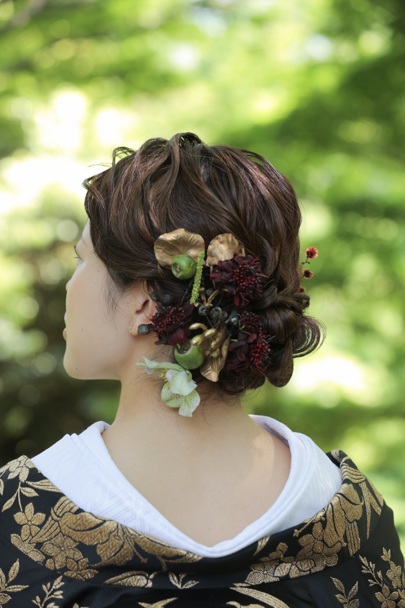 髪型のお写真も