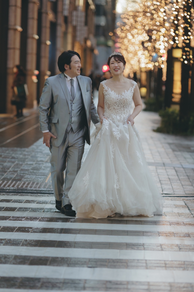 丸の内の仲通りへ