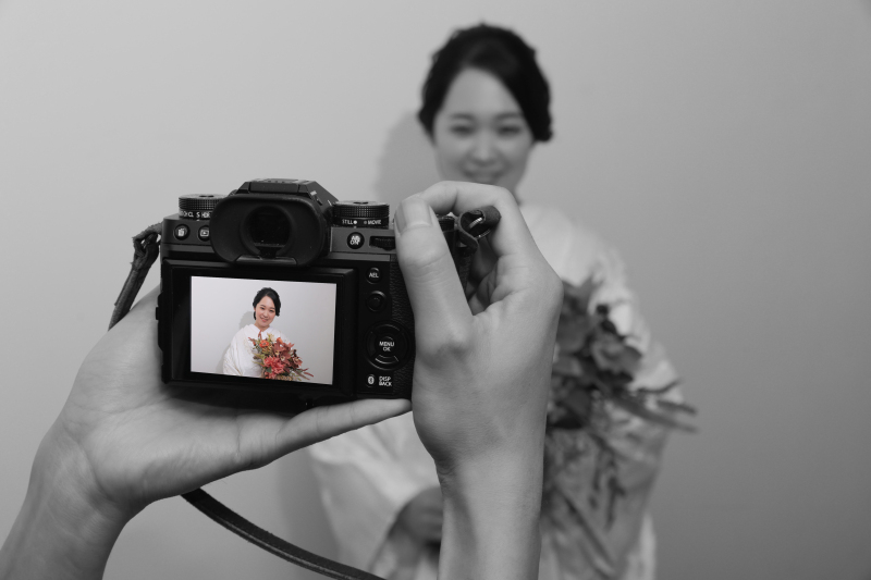 ファインダー越しの