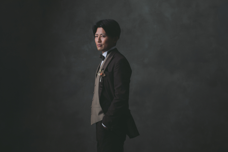 新郎さんのソロショット