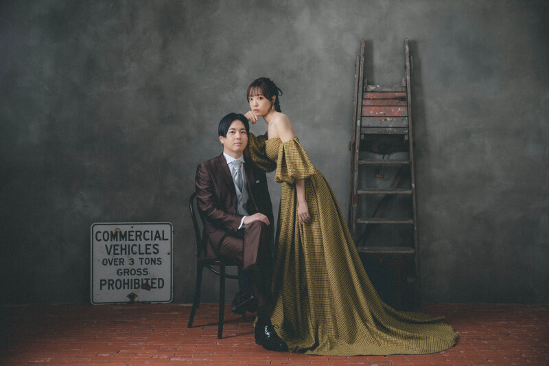 背景を変えてシックに