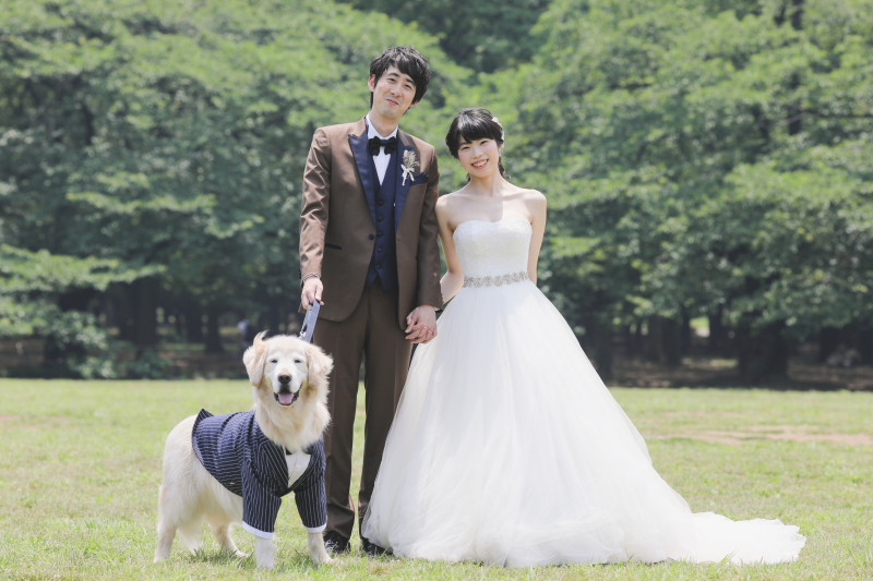ペットと一緒に記念撮影♪