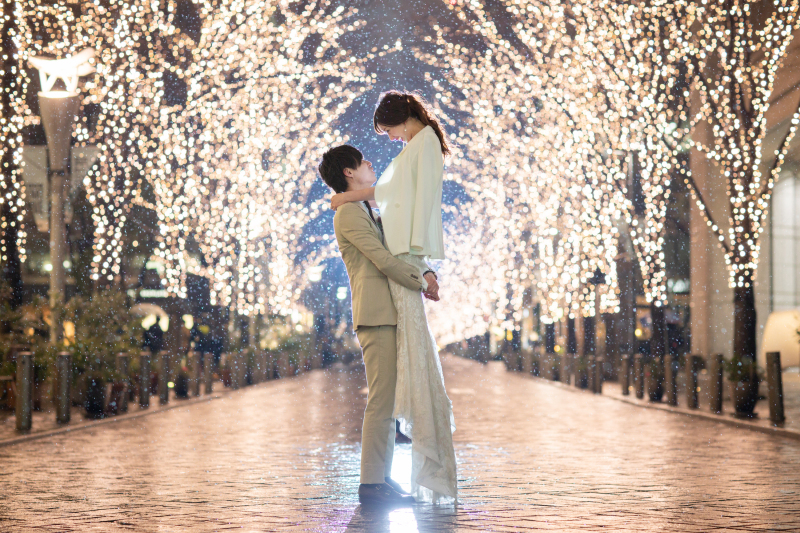 大人気のイルミネーションで