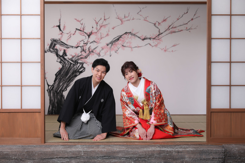 和装の定番ショット