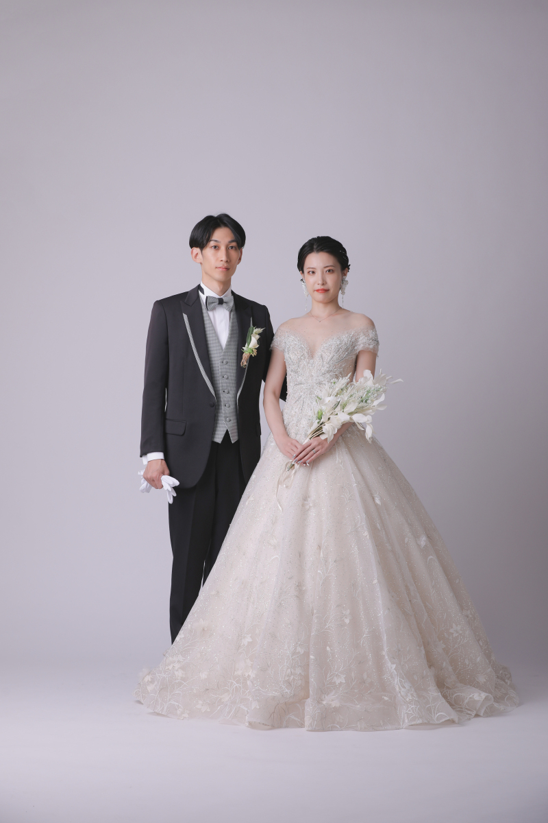 フォーマルな立ち姿