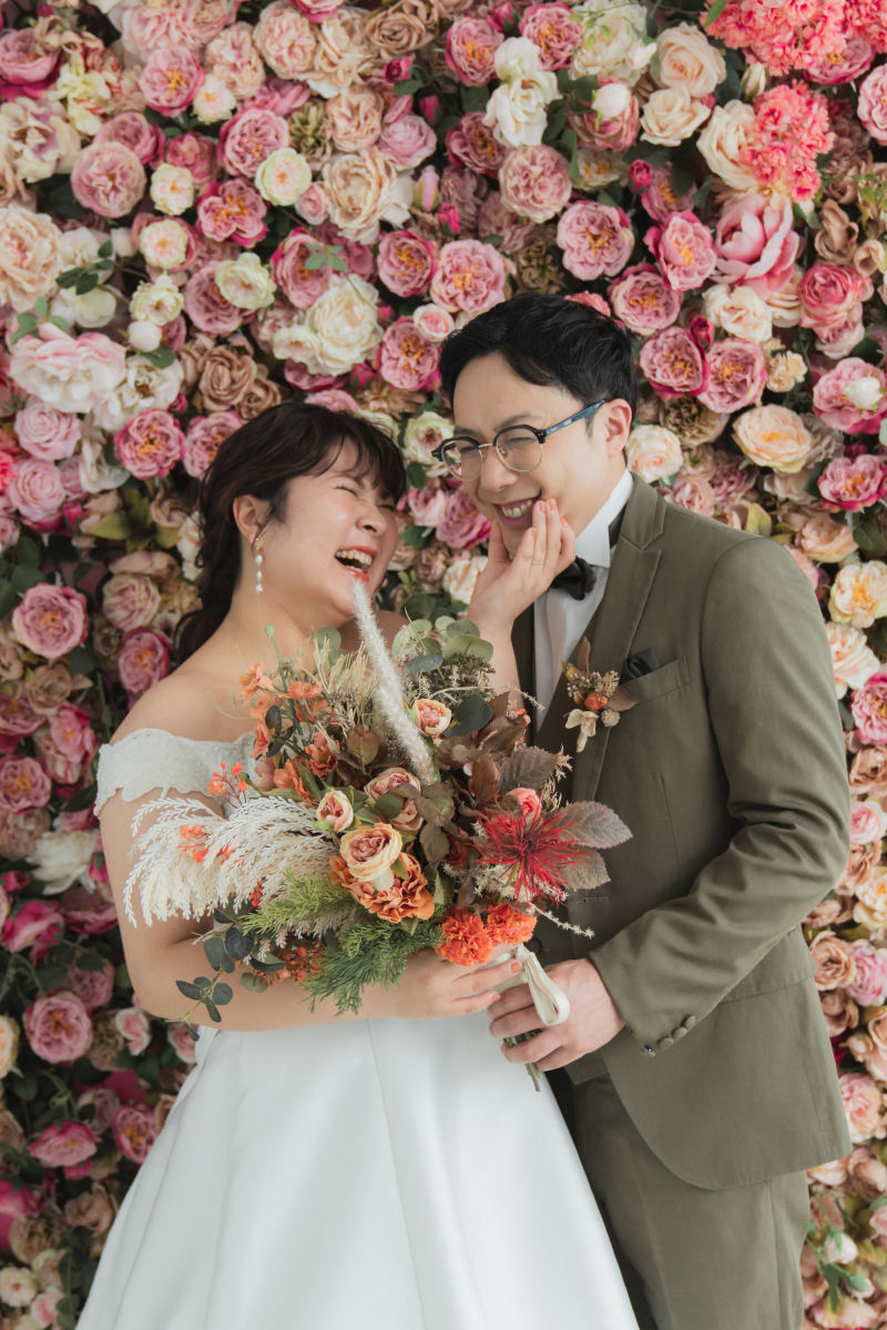 お二人のご希望ショット。