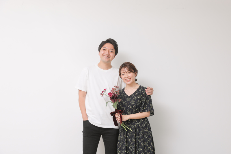エンゲージフォトも可愛いんです!!