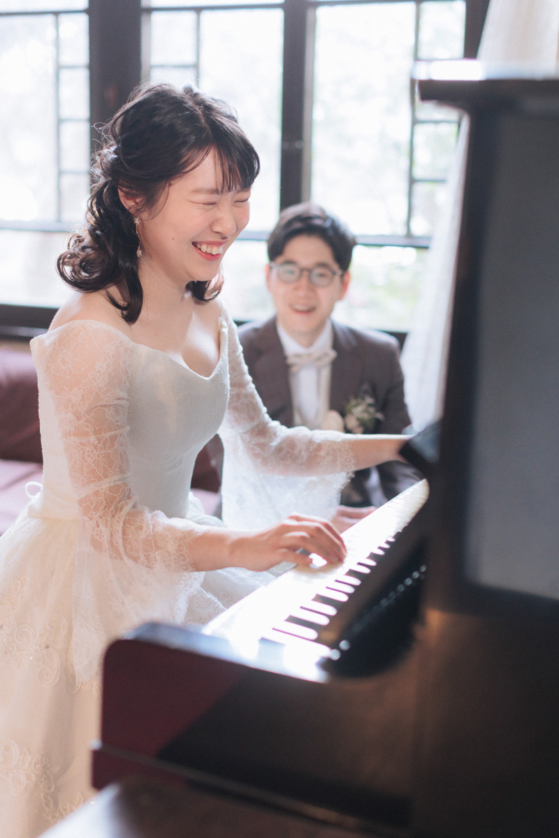 ピアノと一緒に
