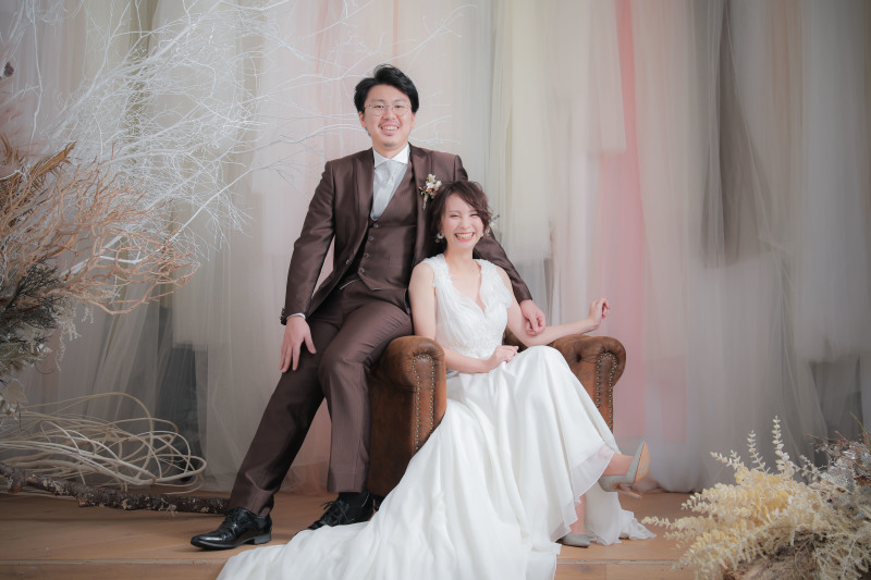 ハウススタジオならではの背景を使って