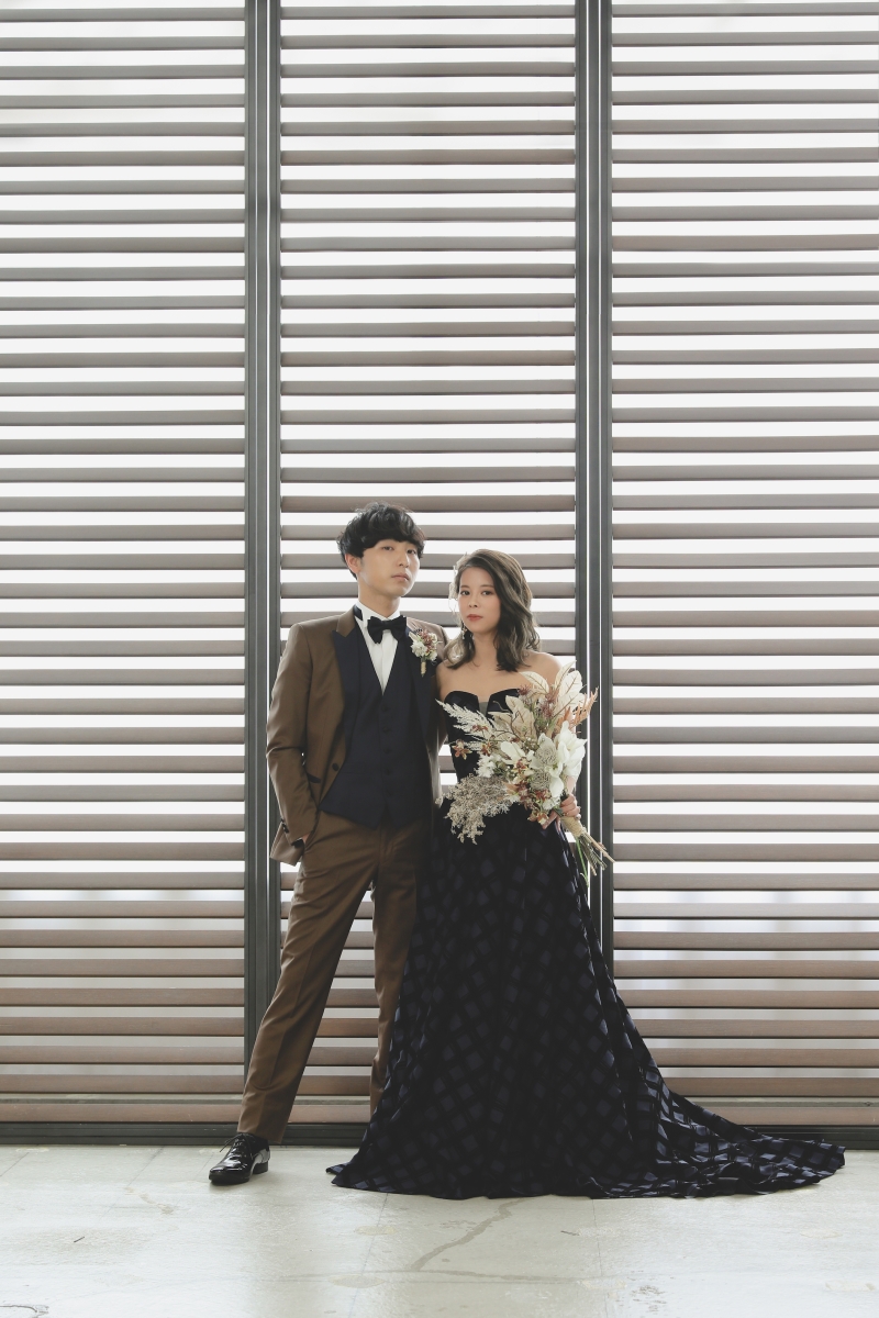 ブラインド前でかっこよく