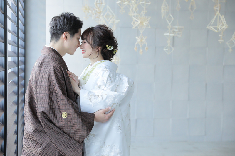 自然に溢れる笑顔