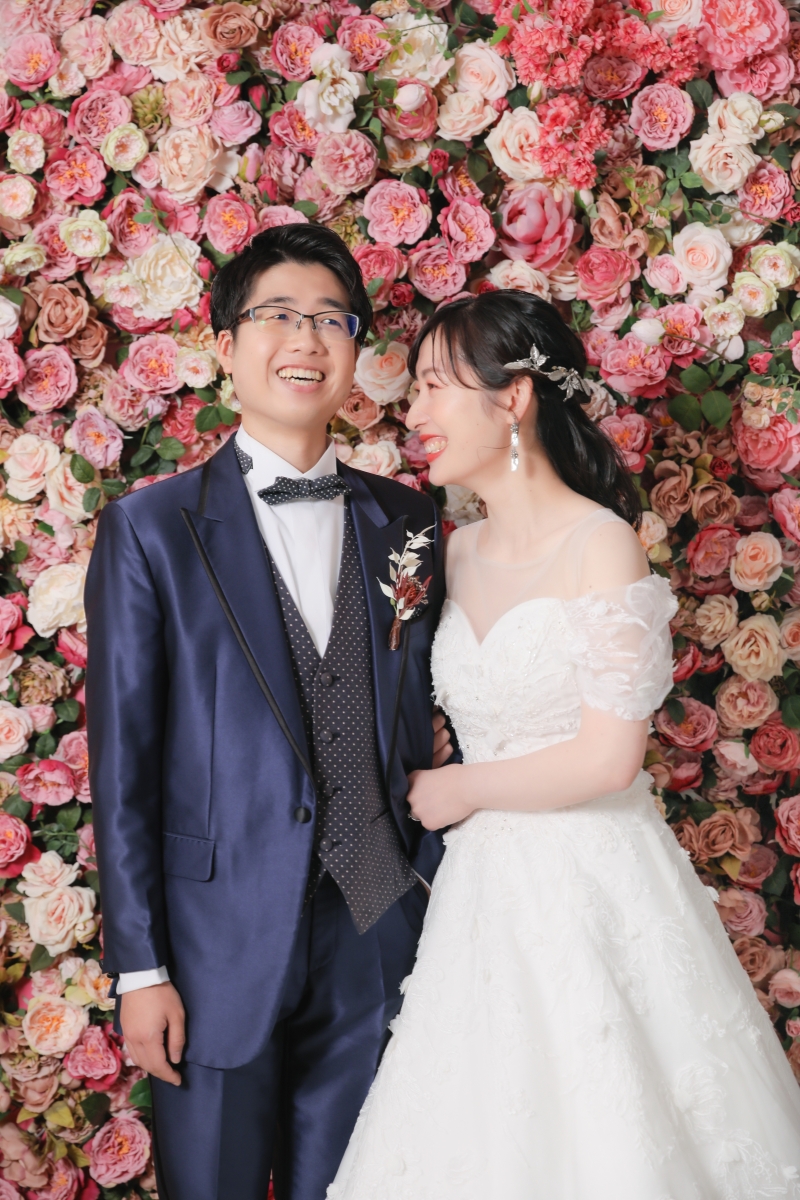 ゼクシィにも使われているお花の背景!