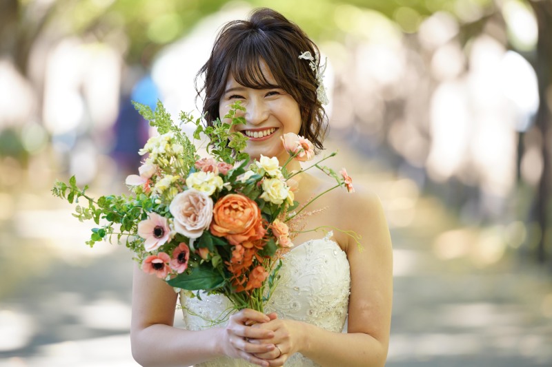 ご新婦様のソロショット