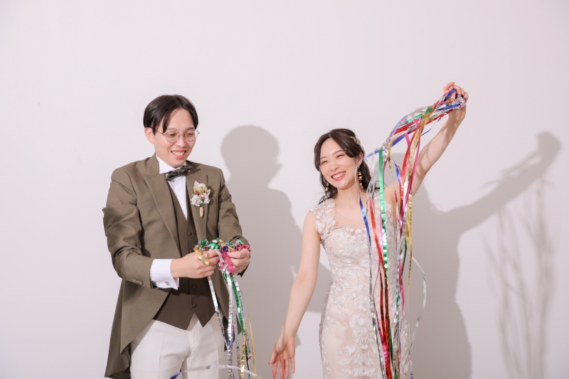 クラッカー遊び！