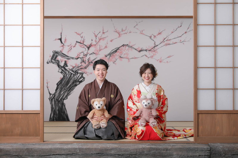 お次は和装撮影！大人気正座カット◎