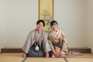 スタジオで和装＆洋装撮影！