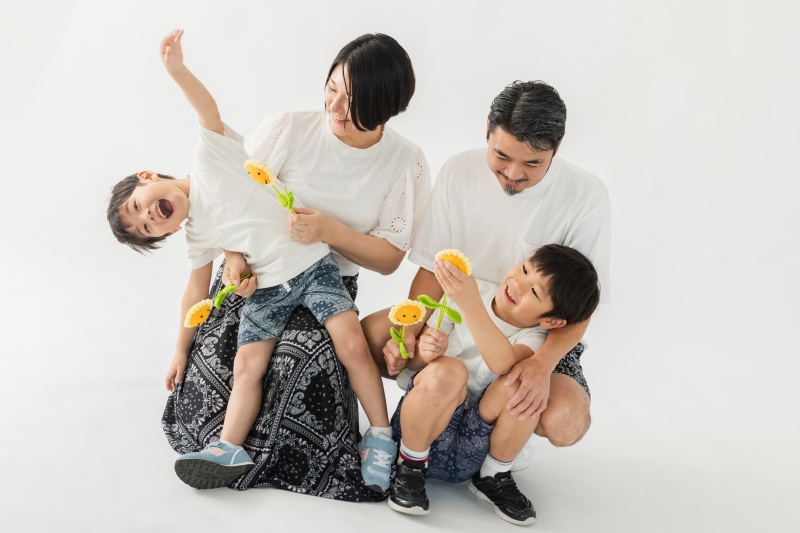 自然なひとコマ