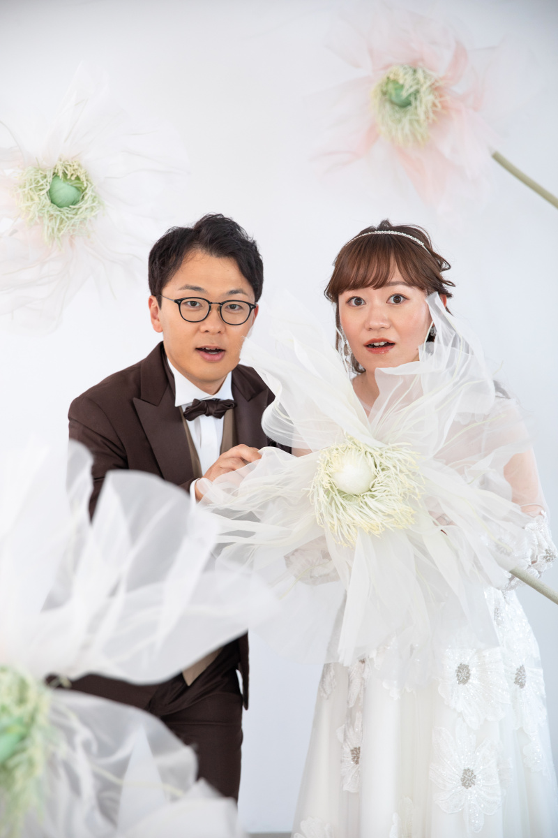 ジャンボフラワーを使って