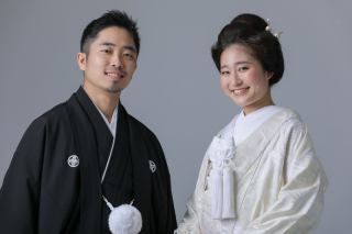 日本髪で和装スタジオ