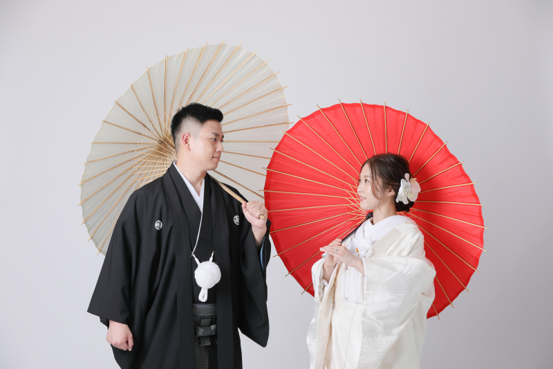 番傘のショット