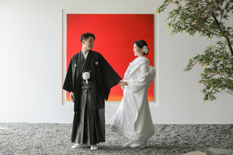 和装でしっとり。