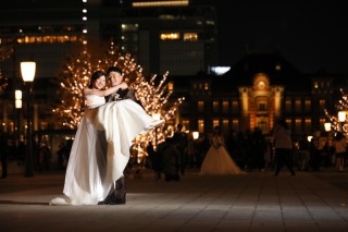 東京駅&イルミネーション撮影！