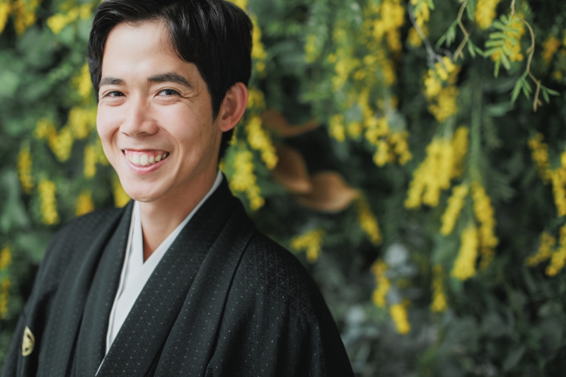 新郎様ソロカット。