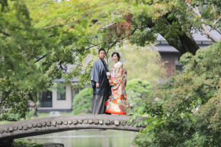 肥後細川庭園ロケーション