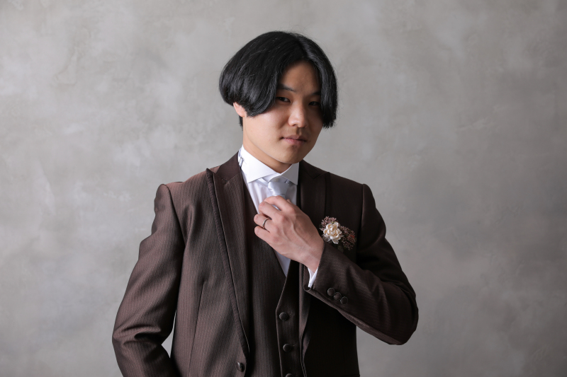 ご新郎様のソロカット