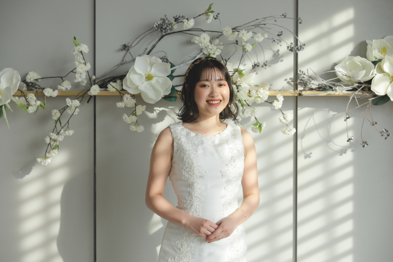 自然光でナチュラルなお写真も