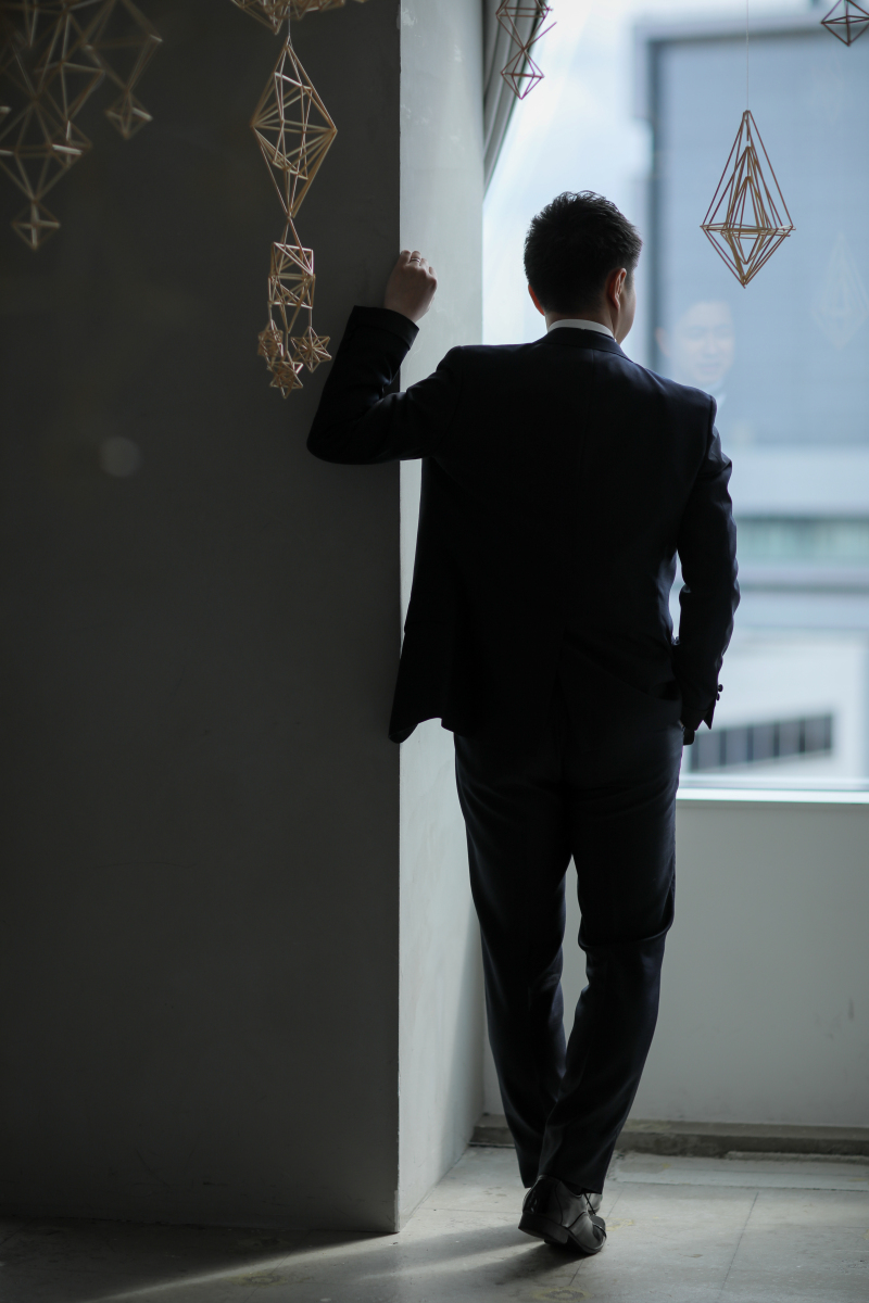 ご新郎様の登場