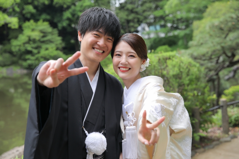 ラストはピースで!