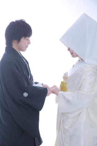 白無垢×スタジオ