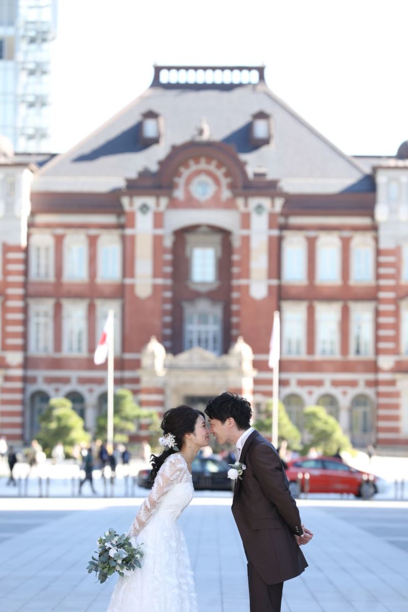 東京駅がふたりのためのお城のよう