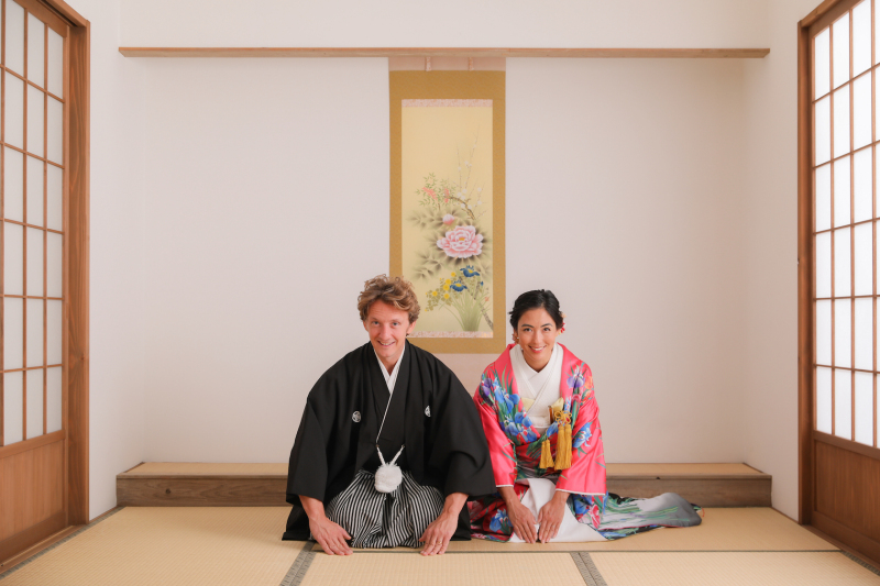 最後はお正座のお写真で