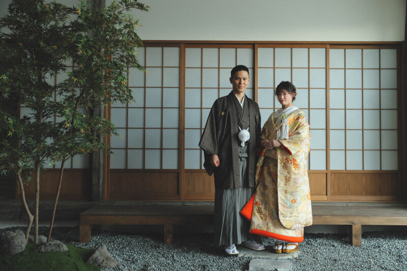 屋内庭園スタジオ。