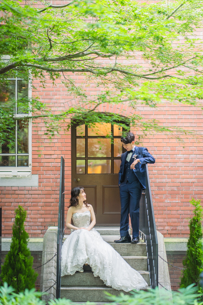 お二人に合わせて、ポージング指導もします！