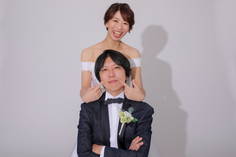 ちょっぴり可愛いポーズも