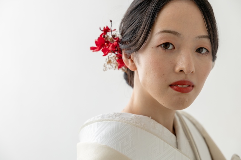 ご新婦様のソロカット！