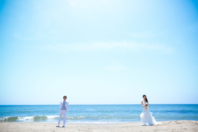 早朝の湘南ロケ