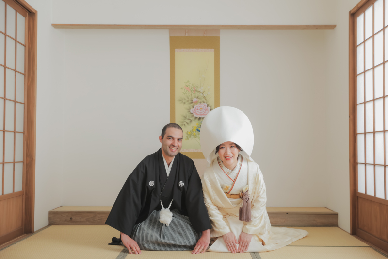 お辞儀。