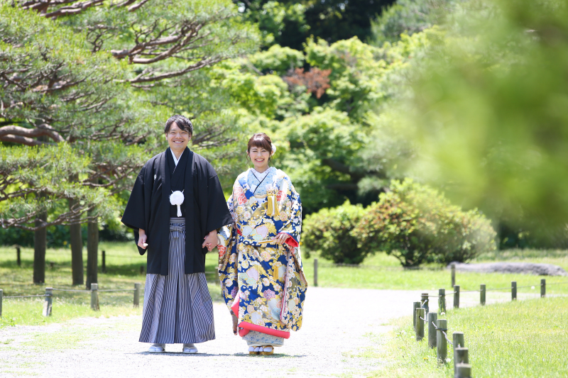 緑の浜離宮庭園