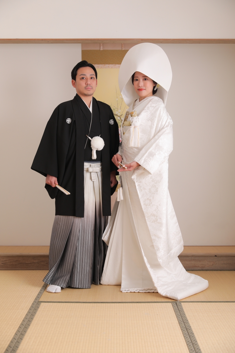 フォーマルな立ち姿