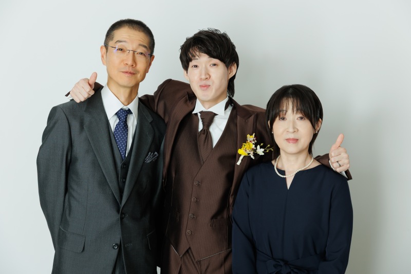 ご新郎様のご家族様！