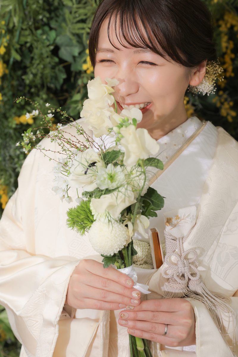 新婦さんのソロショット