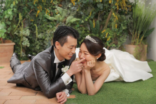 洋装ハウススタジオでお二人らしく