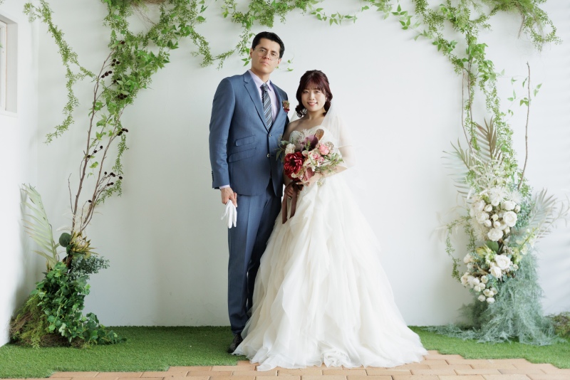 正式な立ち姿も